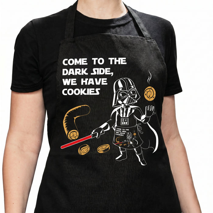 Grembiule da Cucina e Barbecue "Come to the Dark Side"