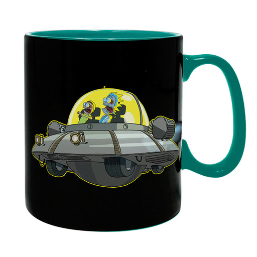 Rick and Morty Thermo-Becher: heiß erscheint die Alienwelt