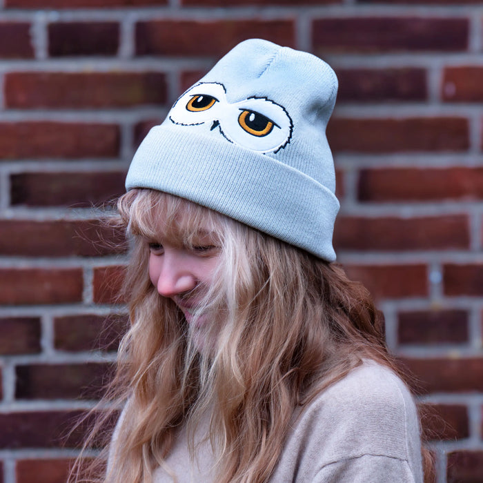 Gorro Harry Potter con la mirada de Hedwig