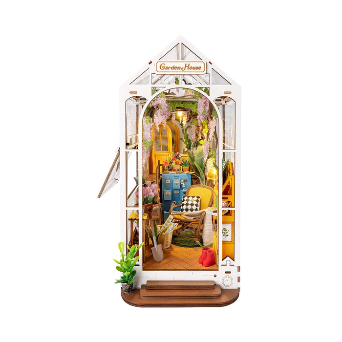 Book Nook Wood Kit – Garden House 