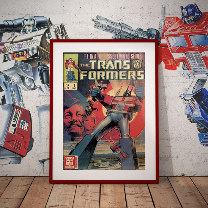 Transformers Impression d'art en édition limitée pour le 40ème anniversaire