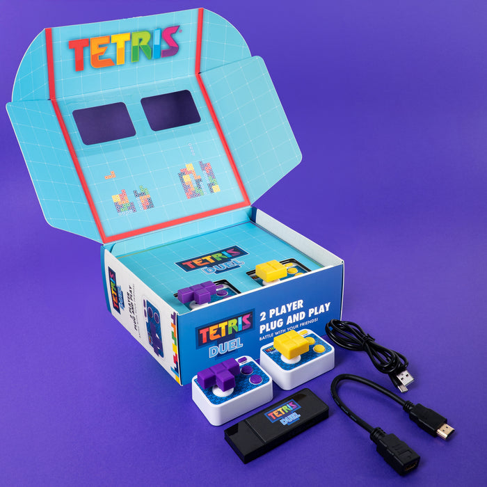 Tetris Duel Consola Plug and Play - Duelo de 2 Jugadores