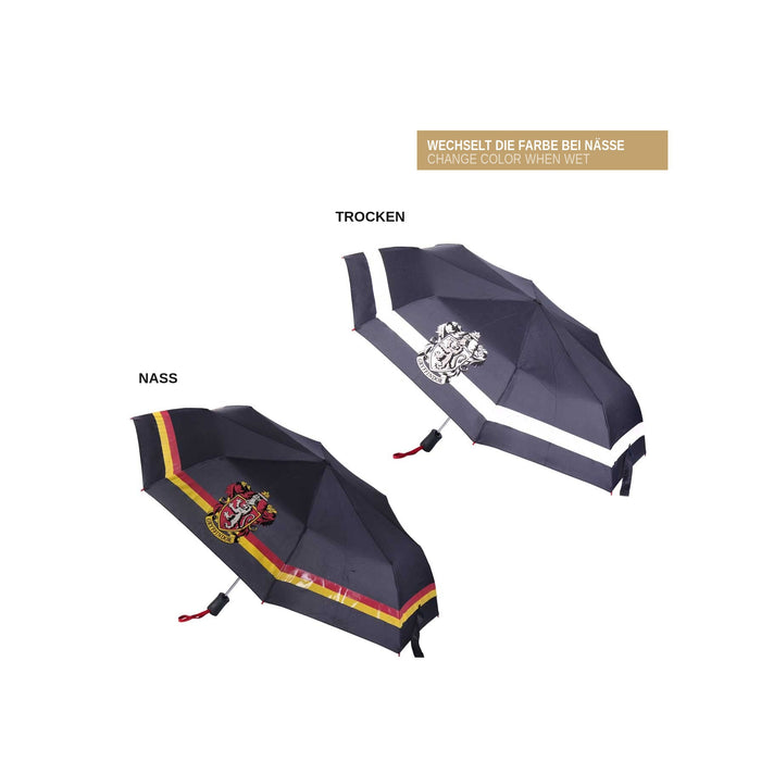 Harry Potter Gryffindor Regenschirm mit Farbwechsel