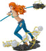 One Piece Nami 1:10 collectible figure angle view