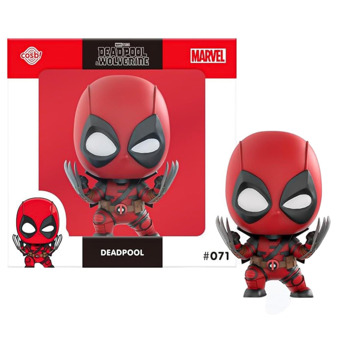 Marvel Cosbi Sammelfigur Deadpool mit Wolverine-Klauen