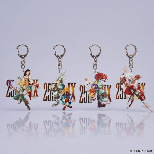 Porte-clés en acrylique Final Fantasy IX 25e anniversaire : toutes les variantes
