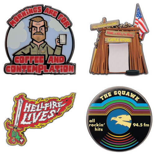 Pins Stranger Things: todas las variantes