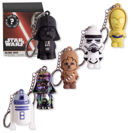 Llavero 3D Star Wars Blind Box con modelo sorpresa