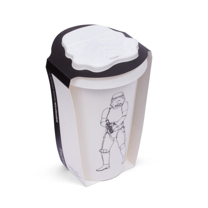 Original Stormtrooper Thermobecher Weiß mit Helmdeckel