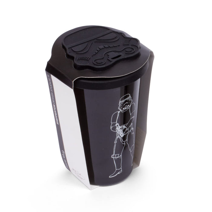 Original Stormtrooper Thermobecher Schwarz mit Helmdeckel