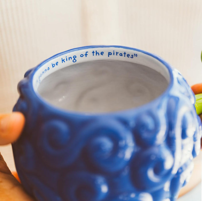 Taza 3D One Piece Fruta Gum-Gum fondo