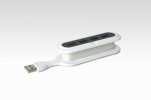 Quirky Contort USB-Hub mit vier Anschlüssen