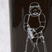 Original Stormtrooper Thermobecher Schwarz mit Helmdeckel