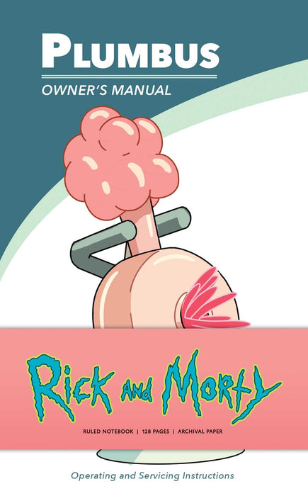 Rick and Morty Notizbuch Plumbus