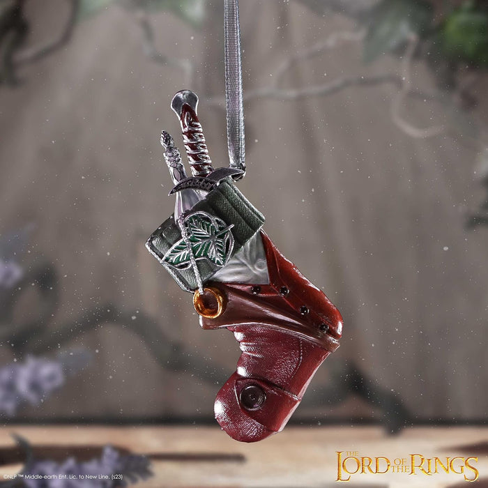 Der Herr der Ringe Christbaumschmuck Weihnachtsstrumpf