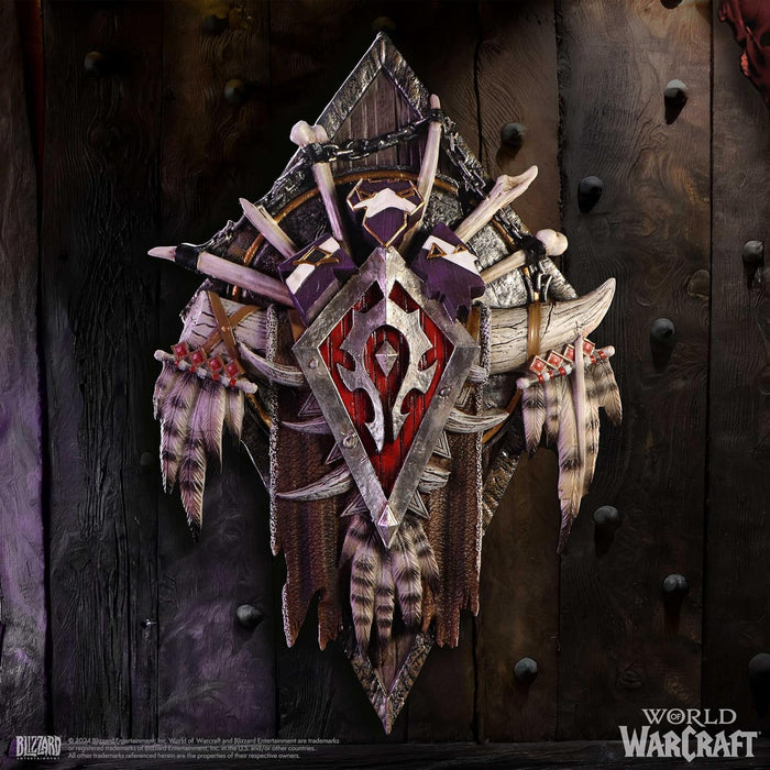 World of Warcraft Wandplakette Horde