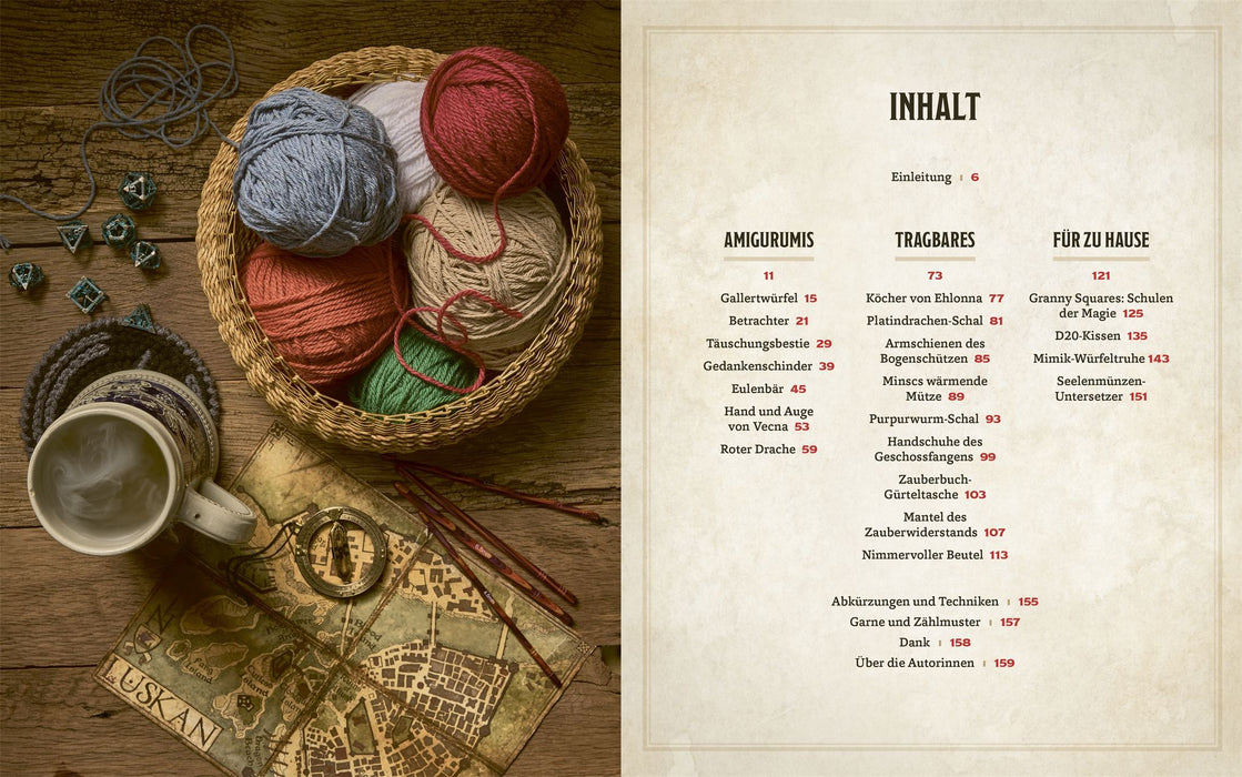 Il libro ufficiale dell'uncinetto di Dungeons & Dragons: mostri, magia e maglie
