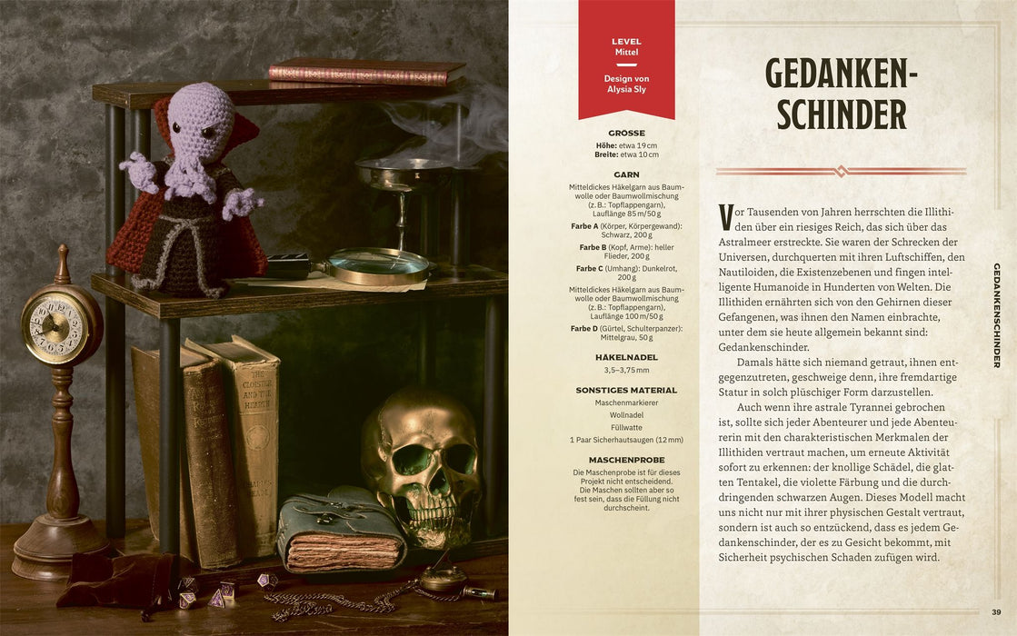 Il libro ufficiale dell'uncinetto di Dungeons & Dragons: mostri, magia e maglie