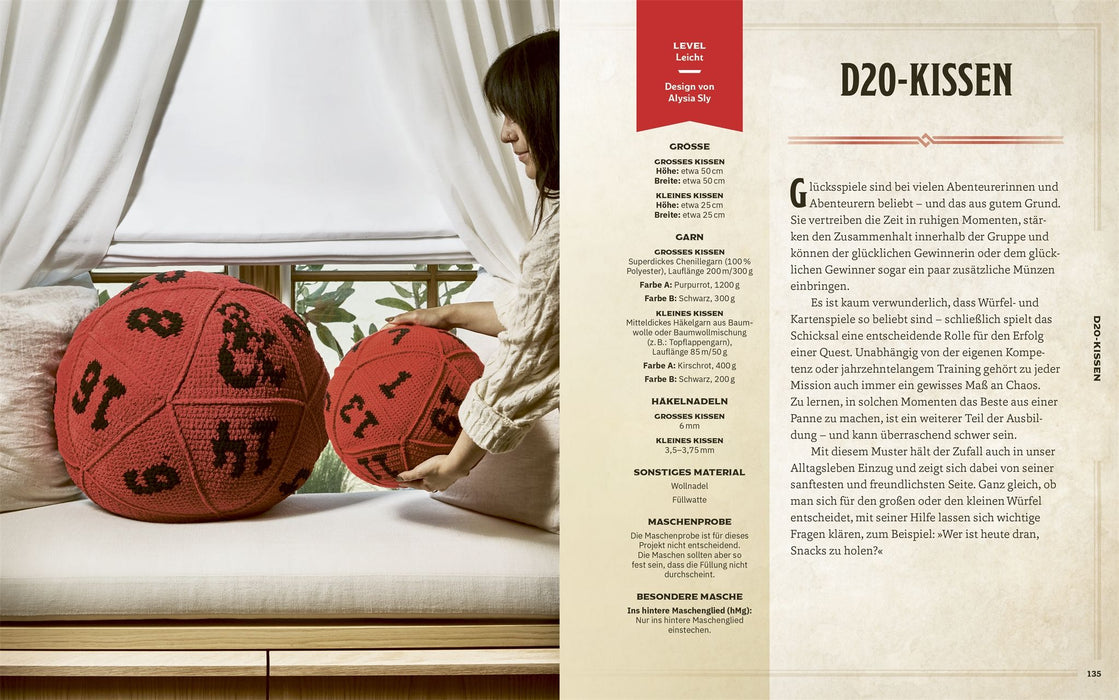 Il libro ufficiale dell'uncinetto di Dungeons & Dragons: mostri, magia e maglie