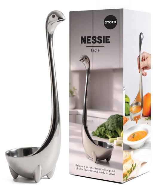 Louche Nessie en acier inoxydable