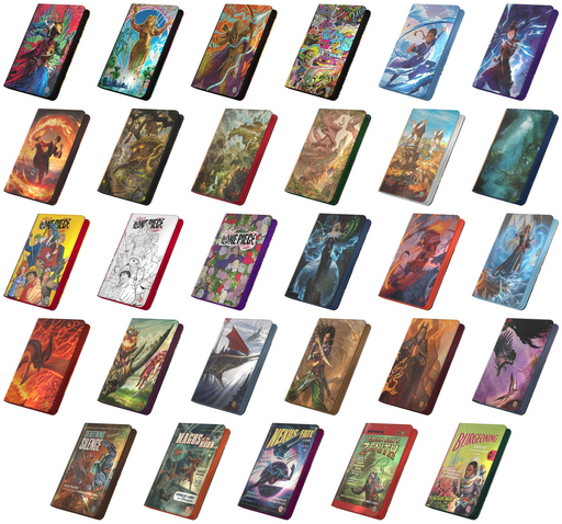 Álbum para cartas Ultimate Guard Zipfolio 360 con artwork de sets: todas las variantes