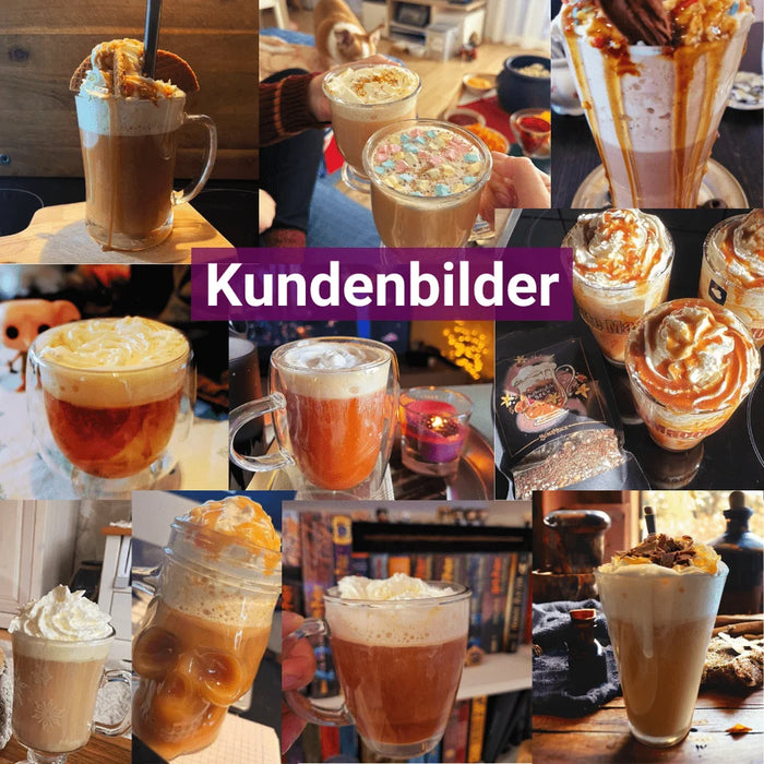 Té helado Butterscotch Brew con nata