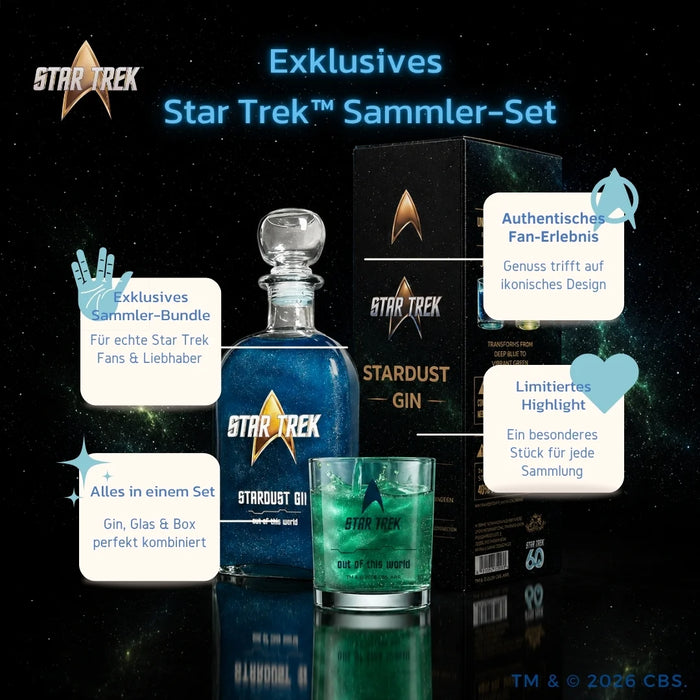 Star Trek Stardust Gin Collectors Edition