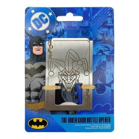 DC Comics Joker speelkaart-flesopener
