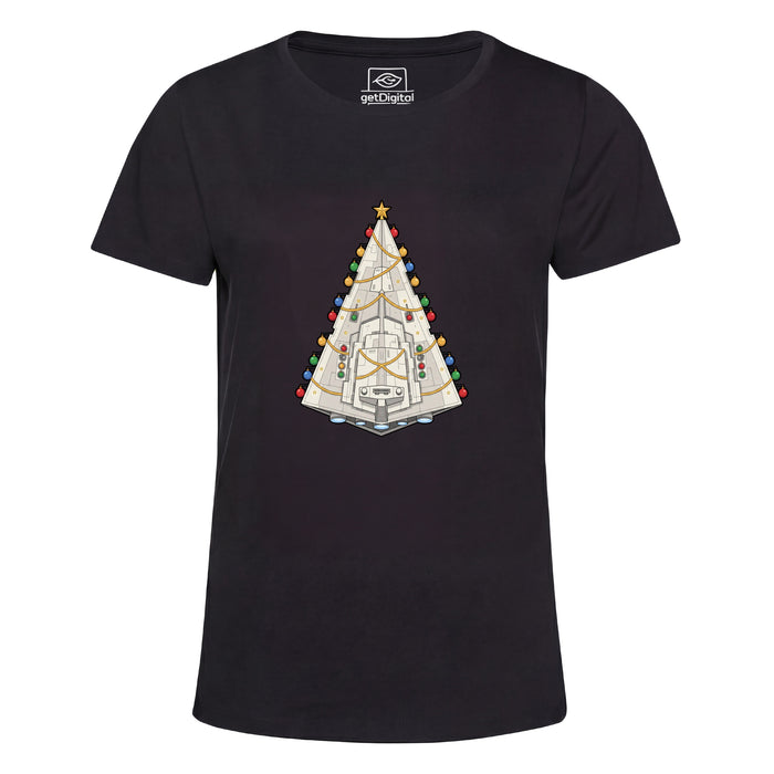 Destructor de Árboles - Navidad por decreto imperial - Vista Principal Girlie Negro