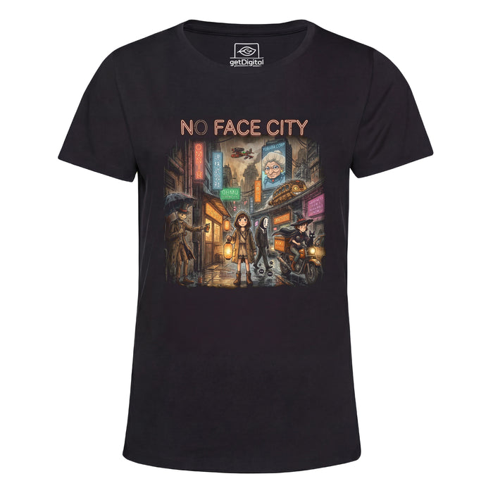 No Face City - Hoofdweergave Girlie Zwart