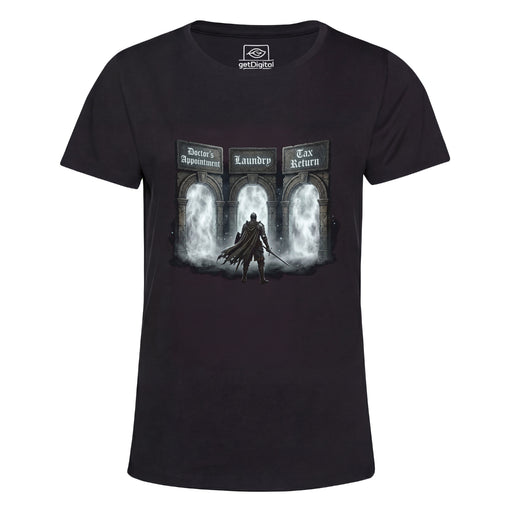 Adult Souls - Vista principal Camiseta de chica Negro