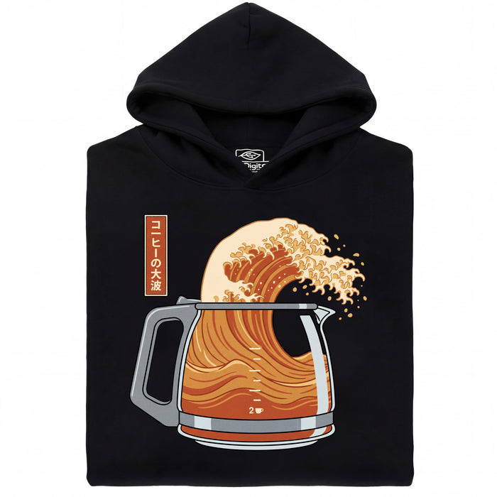 The Great Brew - Vue de face sweat-shirt noir