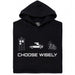 Choose Your Time Machine - Main view Hoodie Black