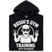 Training with the Master  - Vue principale Sweat à capuche Noir