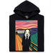 The Faceless Scream - Main view Hoodie Black