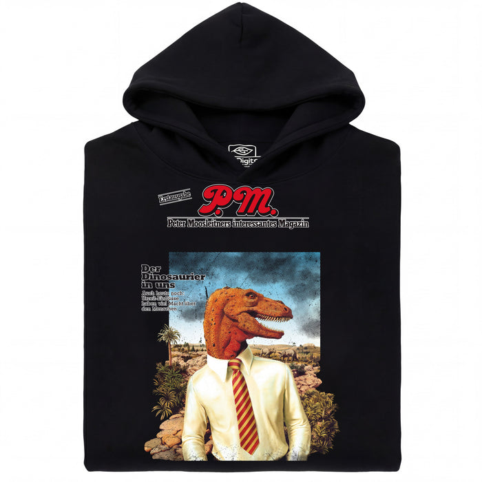 P.M. Revista 11/1978 El Dinosaurio en Nosotros - Vista principal Sudadera Negro