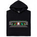 IT vs. Turtles - Vue principale Sweat-shirt Noir