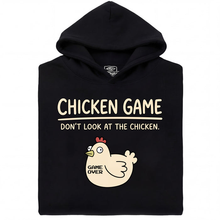 Chicken Game - Visione principale Hoodie Nero