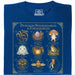 Dungeon Nourishables - Vue principale T-shirt Bleu