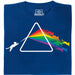 Dark Side of the Cat - Vista principal Camiseta Azul