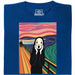 The Faceless Scream - Main view T-Shirt Blue