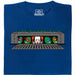 IT vs. Turtles - Vue principale T-Shirt Bleu