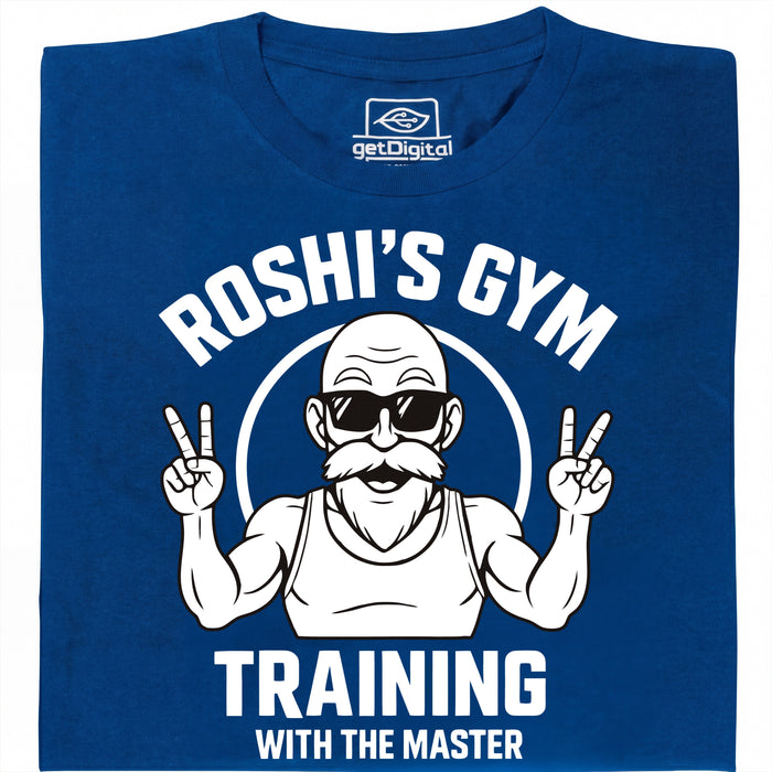 Training with the Master  - Vue principale T-shirt Bleu