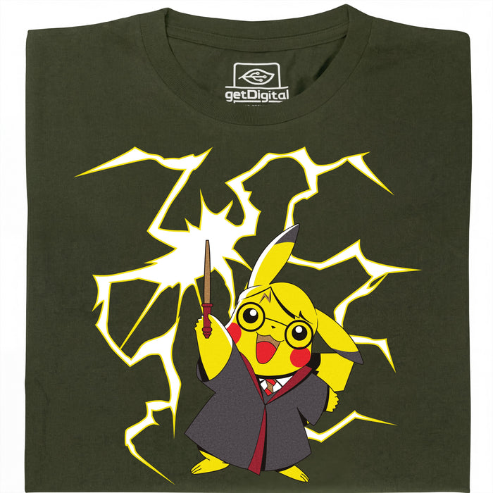 Pocket Wizard - Vista principale T-Shirt Verde scuro