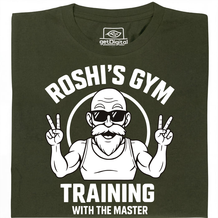 Training with the Master  - Vue principale T-shirt Vert foncé