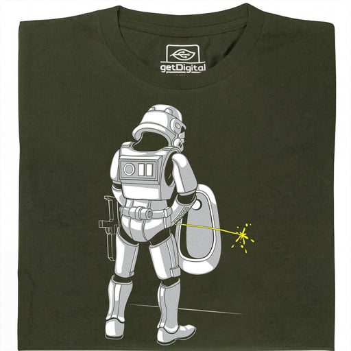 Trooper Aim - Vista principal Camiseta Verde Oscuro