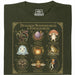 Dungeon Nourishables - Vue principale T-shirt Vert Foncé