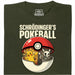 Schrödinger's Ball - Vista principale T-Shirt Verde scuro