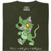 Schrödinger's Kat - Zombie-Editie - Hoofdweergave T-Shirt Donkergroen