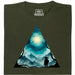 Triangle Landscape - Main View T-Shirt Dark Green